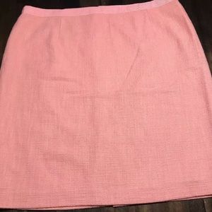 Banana Republic Women’s Peach Tweed Straight Skirt